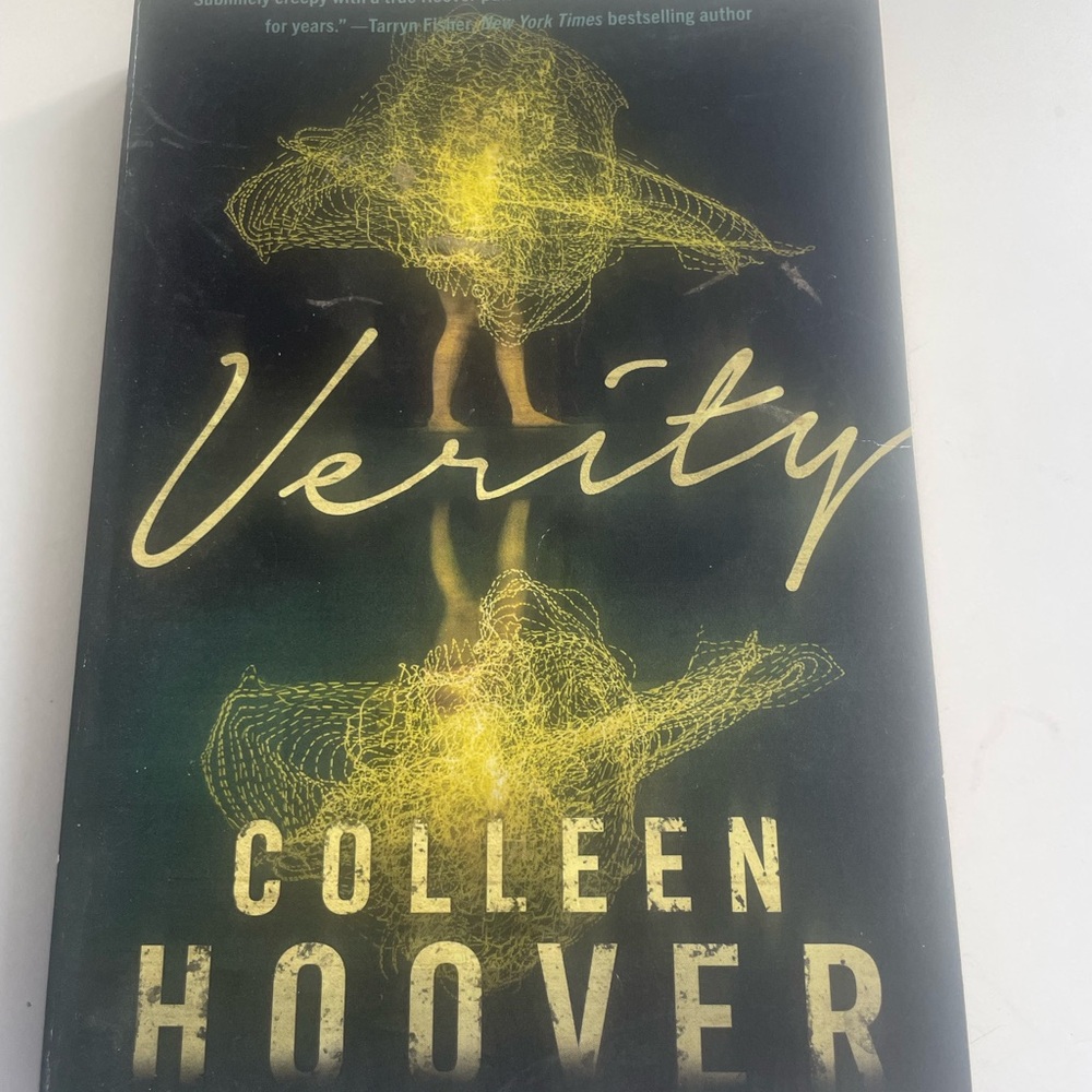 Colleen Hoover 'Verity' Hardcover Book